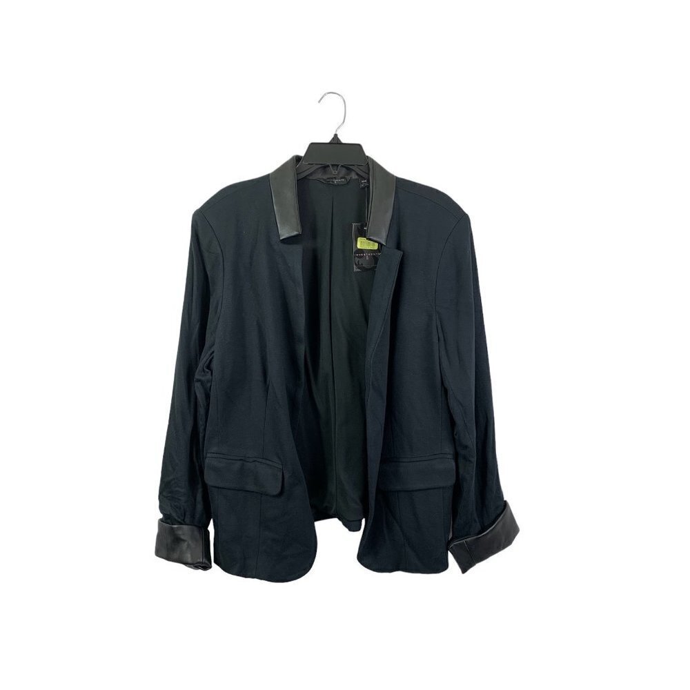 Investments II Women's Black Casual Blazer Top